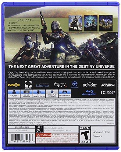 Destiny The Taken King Legendary Edition (Import: North America) - PS4