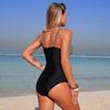 2026 New European & American Sexy Sporty One-Piece Swimsuit with Cross-Border Design
