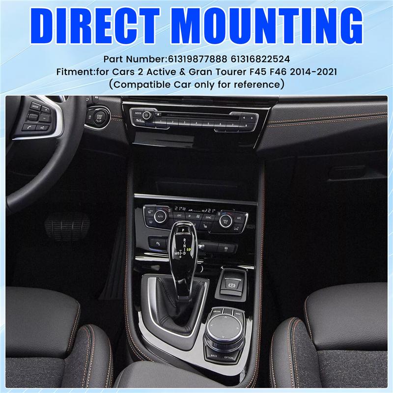 A16P-61319877888 61316822524 Кнопка ручного тормоза автомобиля Для BMW 2 Active & Gran Tourer F45 F46 2014-2021 чёрный