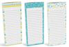 Inkdotpot 3er-Pack Magnetische Kühlschrank-To-Do-Listen-Notizblöcke - Magnetische Memo-Pads für Kühlschrank-  (50 Blatt