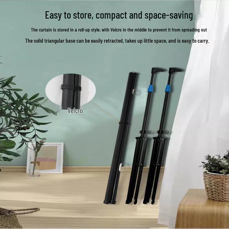 120-inch Portable Dual Stand Projector Screen
