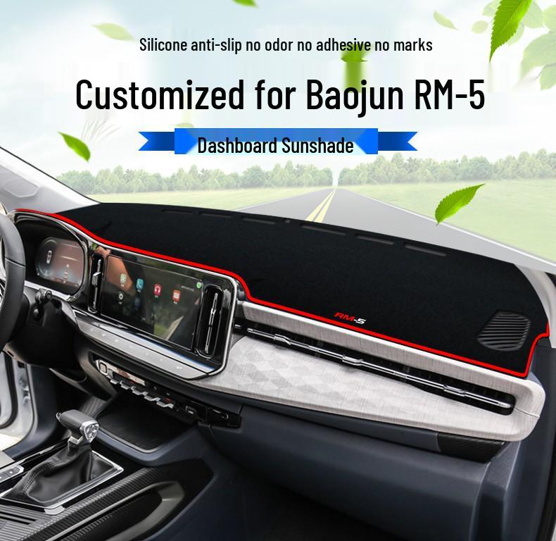 2019 Baojun RM5 Armaturenbrett Blendfreies Sonnenschutzpolster