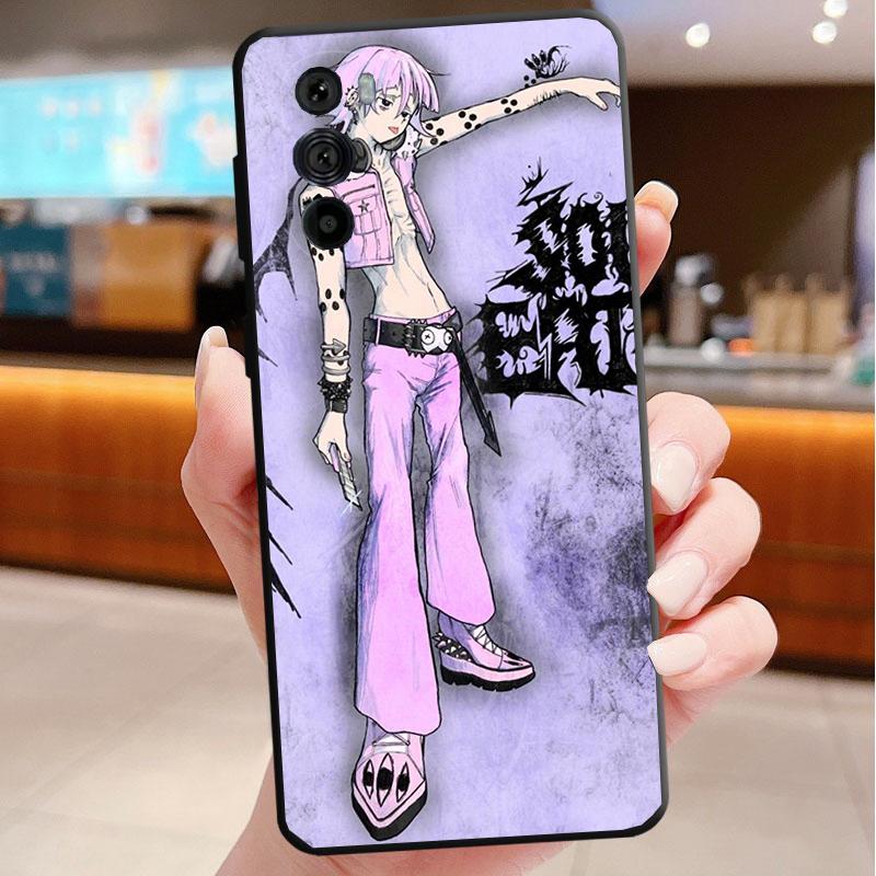 Phone Case For Motorola Edge 60 50 40 Pro 60 50 40 30 Ultra Neo Fusion Moto G Stylus G Soul Eater Crona