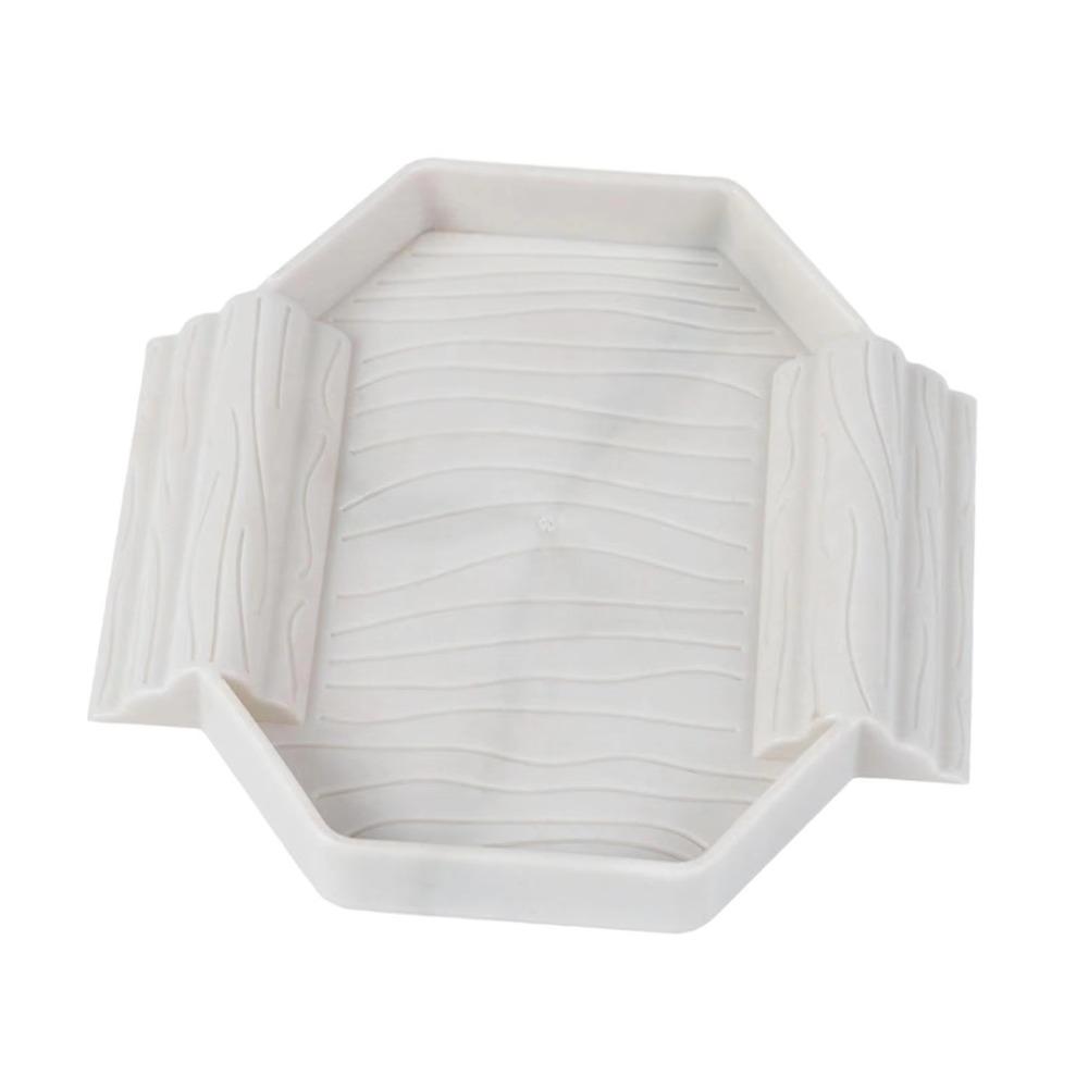 With Ramp Turtle Bath Basin Plastic Reptile Pool Dish Turtle Bath Tub  Habitat Accessories