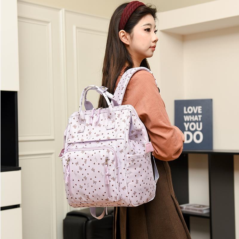 Student School Bag Bow Backpack Large Capacity Backpack