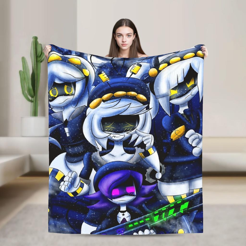 Murder Drones  Blanket Quality Super Soft  Bedding Throws Winter Children Home Decor Aesthetic Bedspread