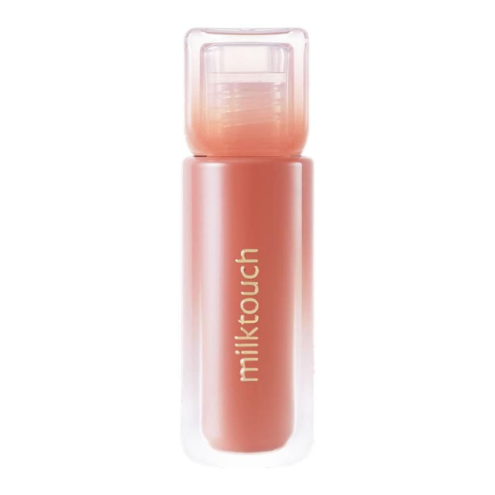 Milk Touch Dew Stain Sheer Lip Gloss 01 Morning Haze High Shine Moisturizing Lip Tint 4ml