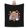 Book Reading Coffee Tea Lovers Personalized Warm Gift An UltraSoft Micro Fleece Blanket