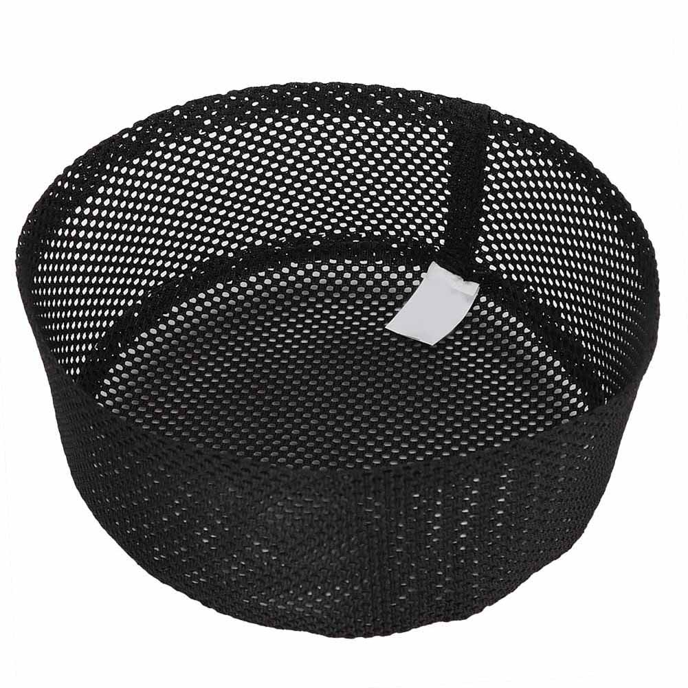 Polyester Mixed Cotton Cloth Muslim Prayer Hat Islam Man Embroidery Hat Male Head Cap