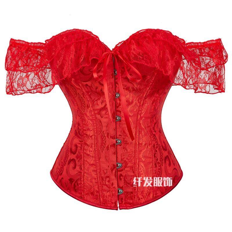 Corsetto modellante a vita alta di lusso da donna, body shaper, top modellante per il controllo della pancia