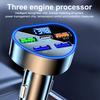 350W Car Phone Charger Usb Type C Super Fast Charge In Car With Led Voltage Monitor For Iphone Samsung Huawei Oneplus Vivo Oppo