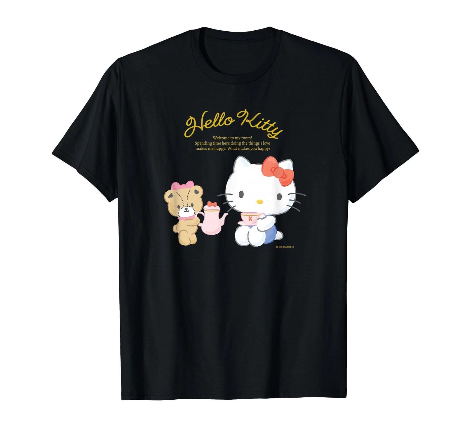 SANRIO Hello Kitty Happiness My Room T-shirt M