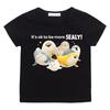 2026NEW SealookT-shirts 100% Cotton Round Neck Cartoon Boys/girls T Shirt Cartoon Print Cute Manga High Quality Tee-shirt
