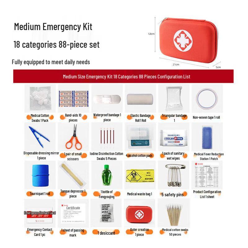 Portable EVA Emergency Disaster Relief Kit