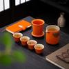 Shixun Portable Silver Tea Set