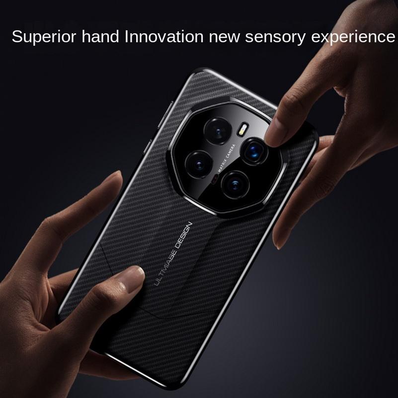 Carbon Fiber Pattern Plated Frame Phone Case For Honor Magic 7 Pro Magic7 Honor X9C Honor X60 Pro Camera protect Cover