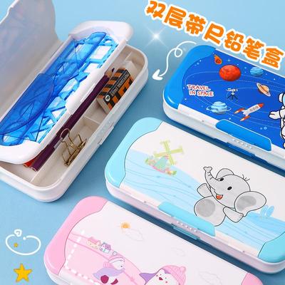 2025 Multifunktionale Niedliche Federtasche für Kinder: Kreative Aufbewahrung für Jungen, Mädchen und Kindergartenkinder