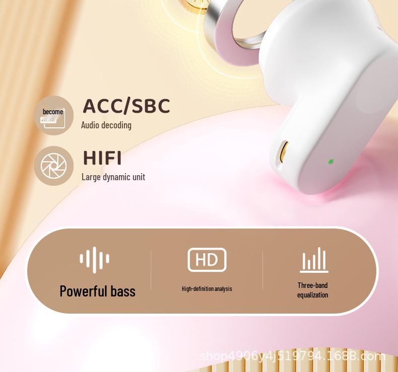 Sanrio Q1 Semi-In-Ear Wireless Bluetooth Headphones for Sports and Gaming