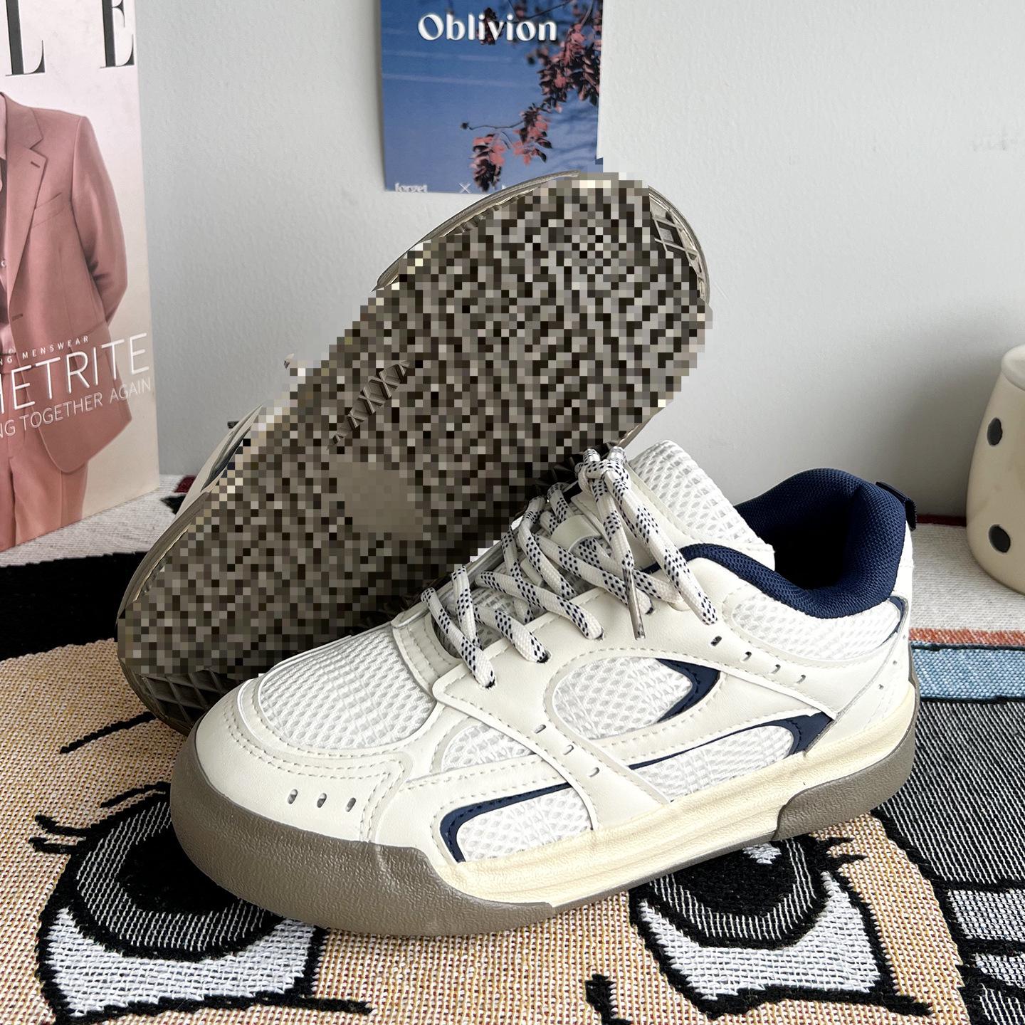 

Men s and Women s White Breathable Mesh Loafers - Height Increasing Summer Sneakers 40 синій/бежевий