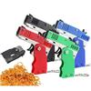 1PCS Keychain Gun 60 Rubber Bands Rubber Band Gun Shooting Pistol Alloy Kid Outdoor Party Metal Gun Gift Boyfriend Gift Funny