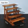 Yipan HC 5-Tier Solid Wood Display Shelf