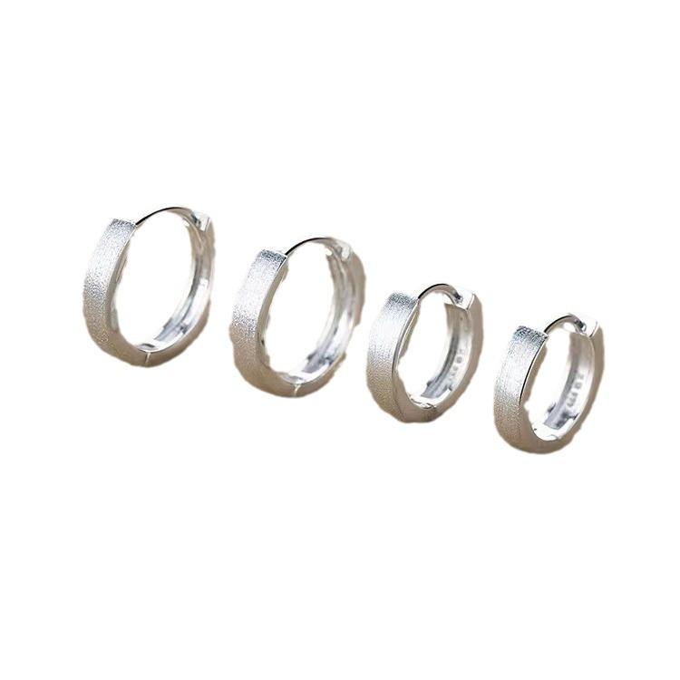 2023 Bestseller 925 Sterling Silver Hoop Earrings: Women's High-End Light Luxury Studs