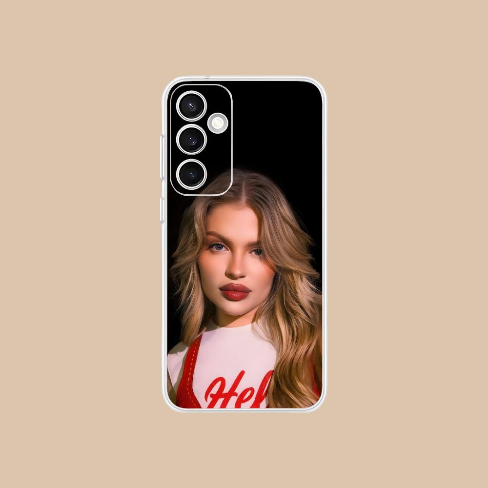 Luisa Sonza Mobile Phone Case for Samsung Galaxy S25 S24 S23 S22 S21Plus FE Ultra Clear Colorful Cover Smartphone Luxury