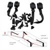 Handcuffs Bondage Set Bed  Bondage Restraint Strap System Adults Wrists & Ankle Cuffs Erotic Sex Toy for Woman Couples Slave