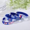 2026 World Cup Flag Bracelet Spain Sports Wristband Embroidered Bracelet Fan Supplies