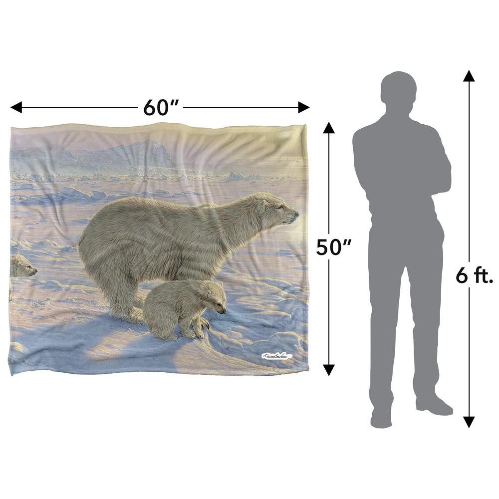 Wild Wings On The Edge 2 Silky Supersoft Blanket