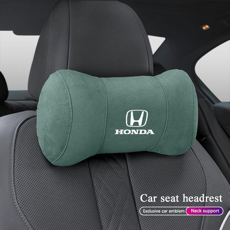 Car Seat Headrest Protect Neck Pillow Seat Waist Pillow For Honda Civic Accord Crosstour Spirior Odyssey Avancier UR-V Sienna