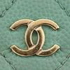 Chanel Matelasse Coin Purse AP0216 Zip Coin Purse Classic Gold Caviar Skin Women Used