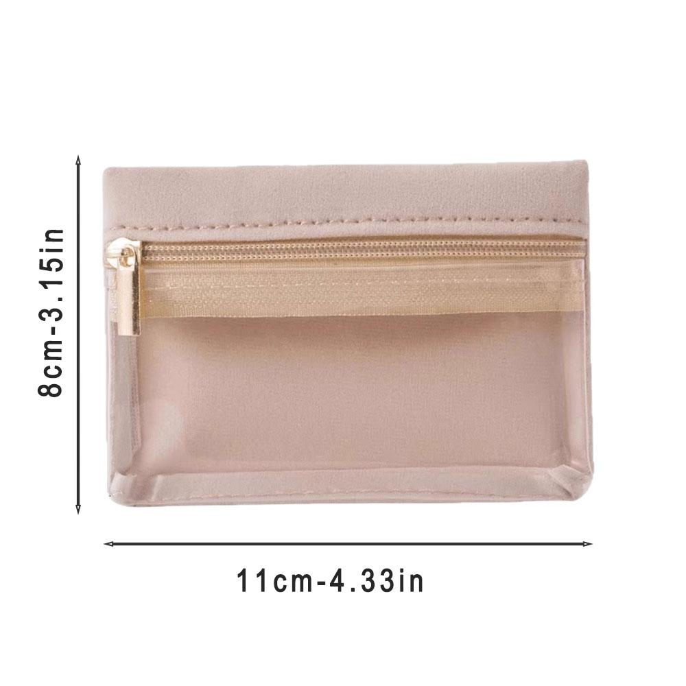 Podróżna saszetka do przechowywania na suwak Torba do przechowywania kolczyków, bransoletek, naszyjników Organizer na biżuterię