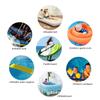 AC Electric Pump for Inflatables Air Mattress Pump Air Bed Pool Toy Raft Boat Quick Electric Air Pump with 4pcs Air