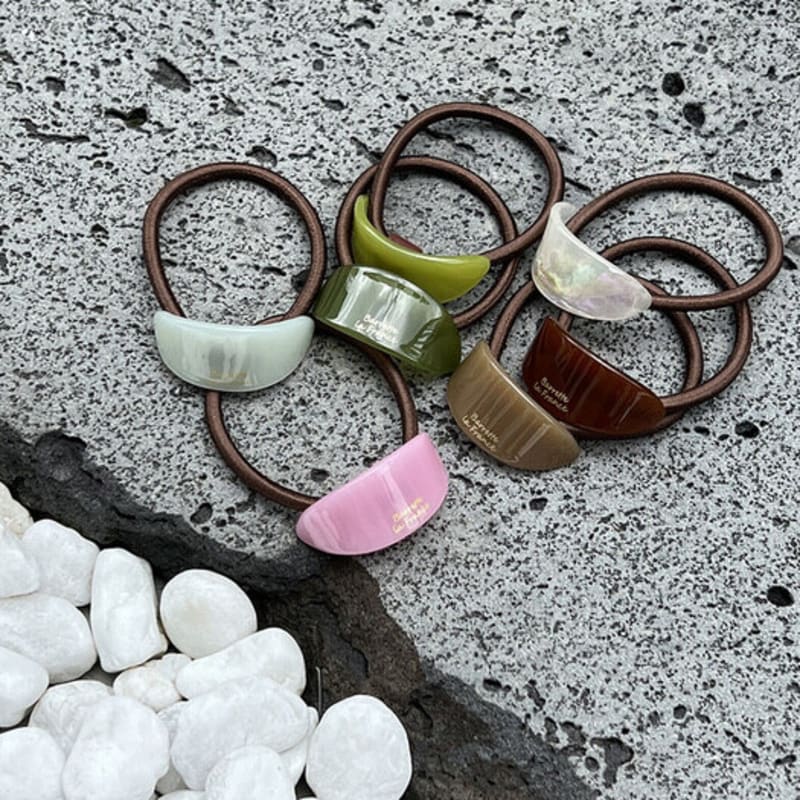 

mosxe Просто резинка для волос (7цвет) brick red