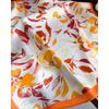 Elegant Printed Silk Like Square Scarf For Women Daily Use