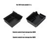 Car Central Armrest Storage Box For Tesla Model 3 / Y  2022 2023 Hidden Box Cup Holder Flocking Organizer Containersr