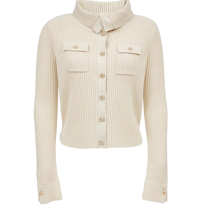 Only Women's Slim Ribbed Knit Cardigan