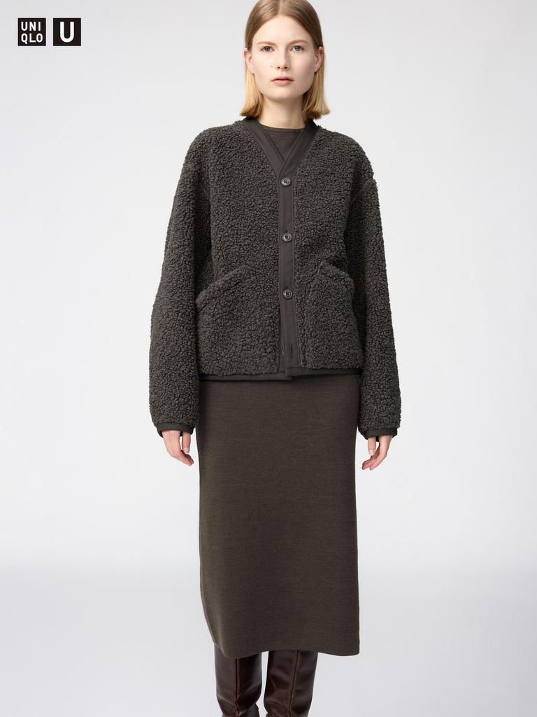 Uniqlo Fleece Short Jacket