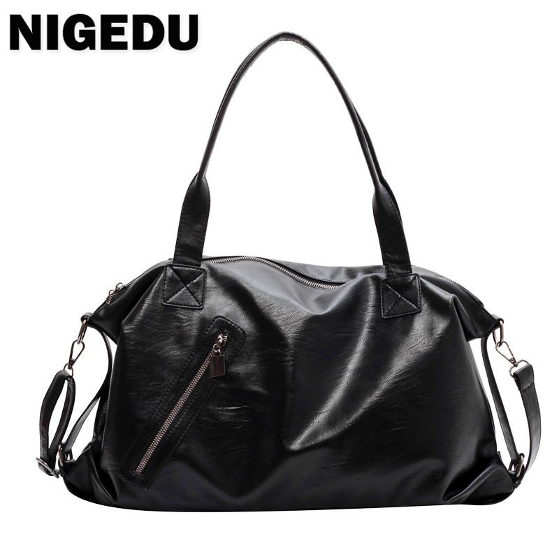 Women handbag Large capacity new winter Soft PU leather Ladies big Totes design female Shoulder bags Travel shopping bags