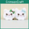Adorable Cute Plush Cat Keychain Charming Kitty Doll Couple Bag Pendant