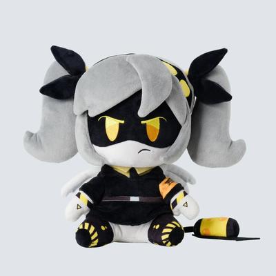 30cm Cute Cartoon Anime Girl Robot Plush Toy Soft Stuffed Doll Gift For Kids