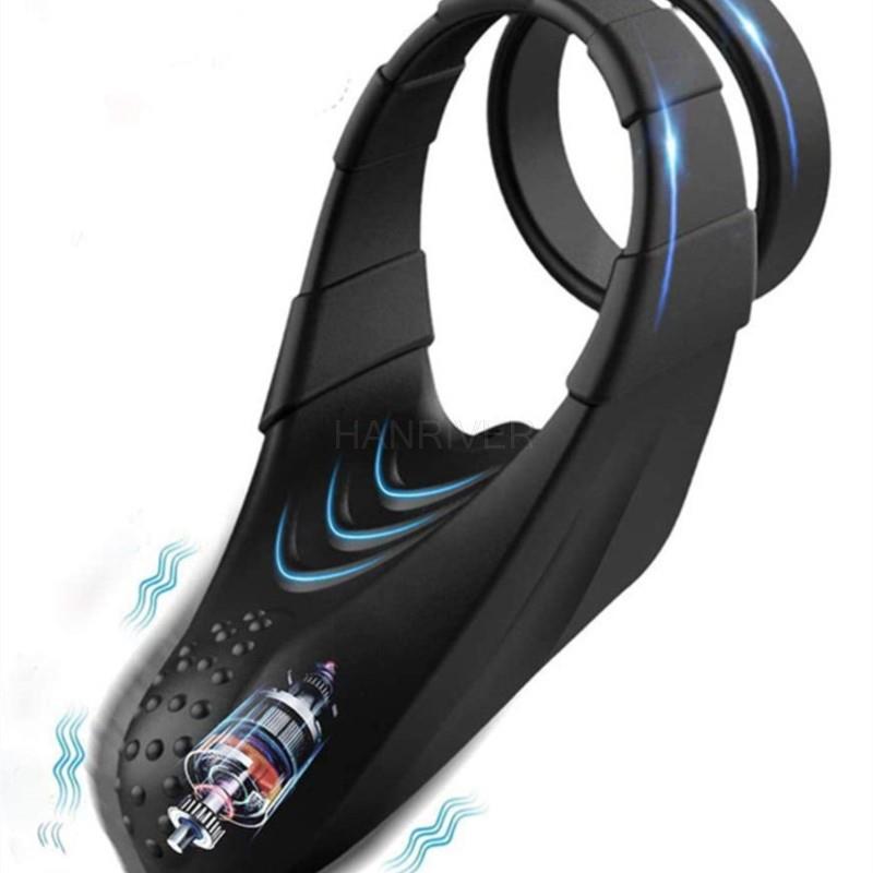 Male Cock Ring For Couple Masturbator Machine Penis Ring Delay Ejaculation Gay Sex Product Erotic Adult Sex Toys for Men