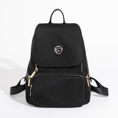 New Spring Backpack Nylon Oxford Cloth Large Capacity Bag for Women Korean Version Simple and Versatile Backpack