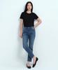 MUSINSA STANDARD WOMAN Women'S Slim Straight Denim Pants [Medium Indigo]