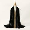 Golden Wave Eid al-Fitr Hijab Soft Breathable Shawl Wrap  Multi-Functional Use