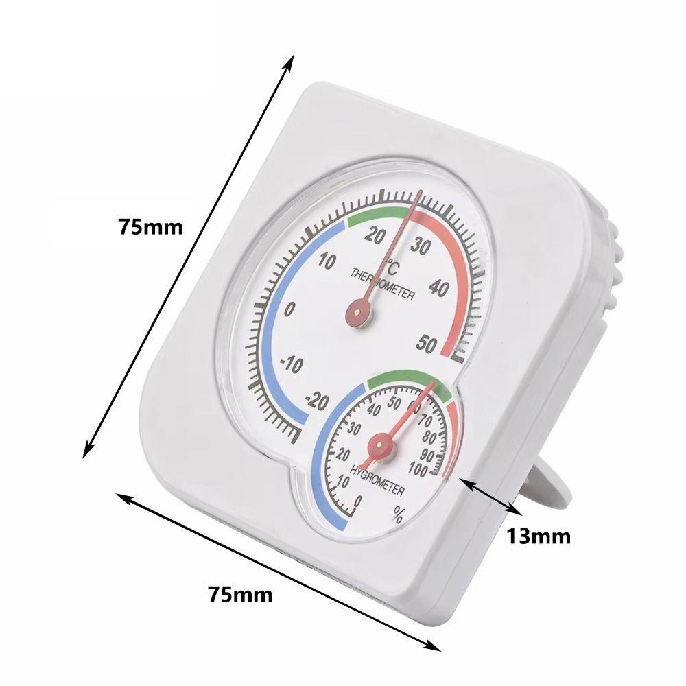 2 In 1 Hygrometer Pointer Temperature Humidity Meter Home Thermo-Hygrometer Baby Room