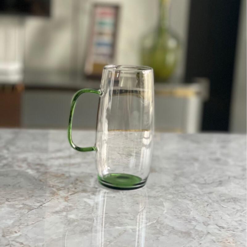 

Shangqi Glass Green Tea Cup with Handle