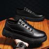 Scarpe antiscivolo taglia grande traspiranti casual invernali in pelle scarpe da uomo nere sportive impermeabili nuove business da uomo
