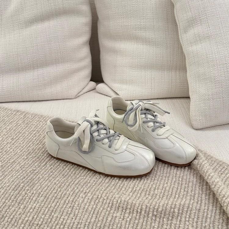 College style color matching versatile moral training shoes women's spring 2025 new soft-soled sports leisure lightweight Forrest Gump shoes